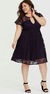 Beautiful Purple Lace Dress